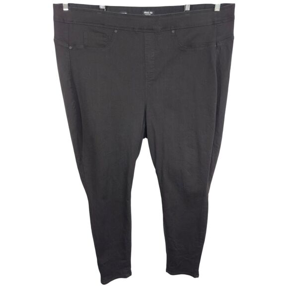 NYDJ Not Your Daughters Jeans Plus Size 28W Jeans Black‎ Skinny High Rise 637 - Picture 1 of 7